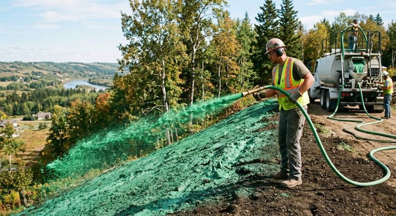 Hill Hydroseeding in Ventura County, CA