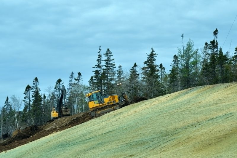 Hydroseeding Equipment in Action
