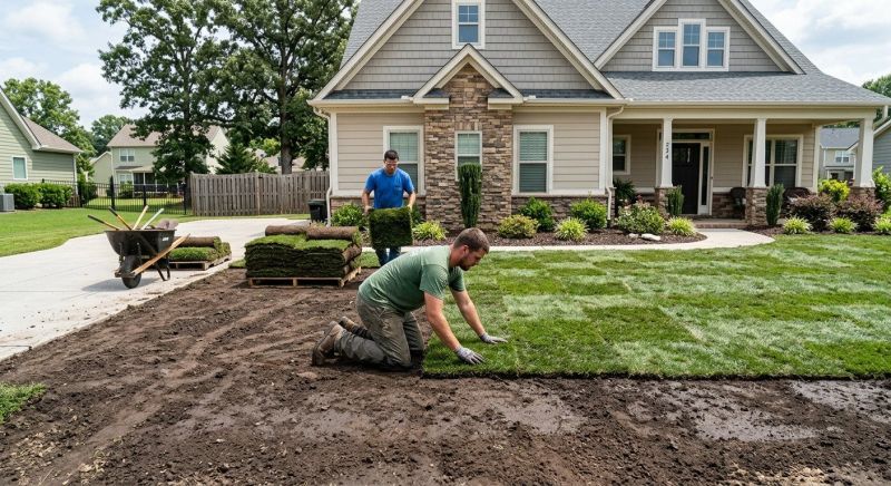 Yard Sod Replacement in Aiken, SC