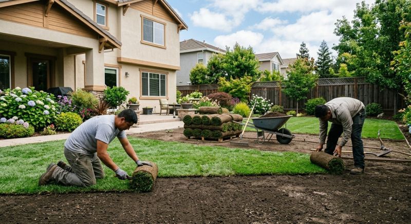 Zoysia Grass Installation in Ventura County, CA